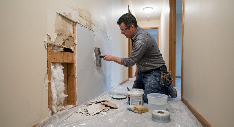 Common Causes Of Drywall Cracks And Holes