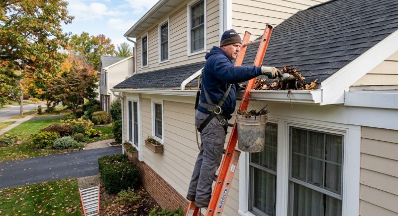 Gutter Cleaning And Minor Gutter Repair Services