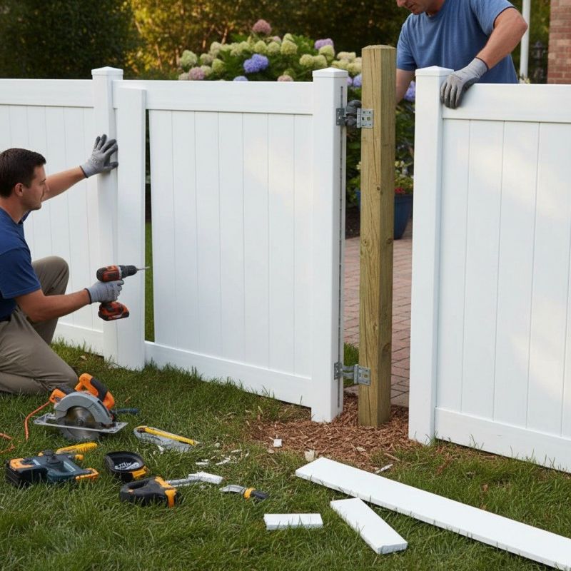 How Weather Affects Wood And Vinyl Fences