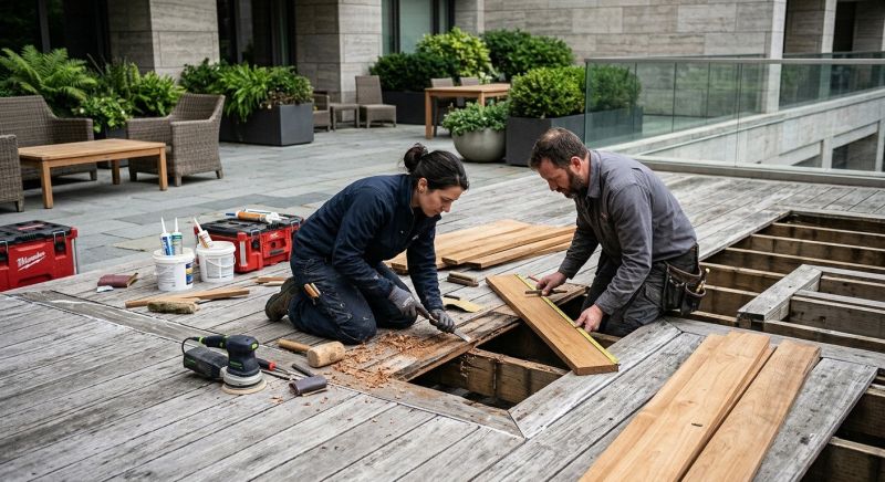Signs Of Wood Rot On Residential Decks